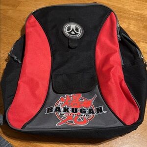 Bakugan Battle Brawlers Red and Black Backpack